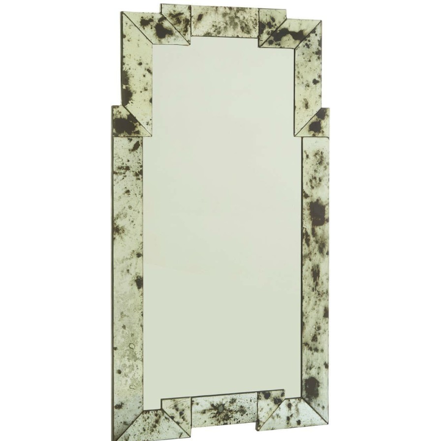 Bathe and Utility Fifty Five South Mirrors | Riza Rectangular And Cut Out Frame Wall Mirror