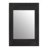 Bathe and Utility Fifty Five South Mirrors | Jakara Black Finish Wooden Wall Mirror