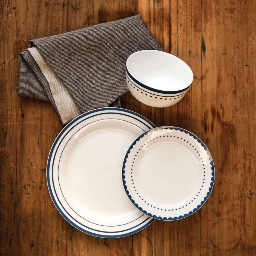 Kitchen and Dining Premier Dinner Sets | Avie Saturn Blue Dinner Set (Mob)