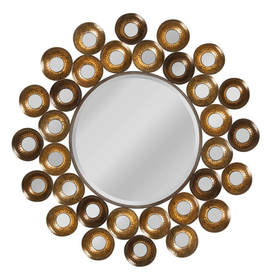 Bathe and Utility Premier Mirrors | Tribeca Gold Wall Mirror