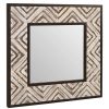 Bathe and Utility Premier Mirrors | Lombok Wall Mirror With Black Wood Frame