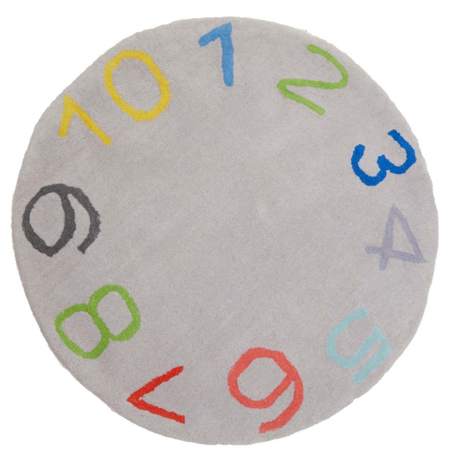 Accessories Premier Rugs | Kids Round Number Rug