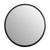 Bathe and Utility Premier Mirrors | Athena Discus Small Black Wall Mirror