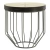 FURNITURE Fifty Five South Side Tables | Kensington Townhouse Tall Iron Side Table