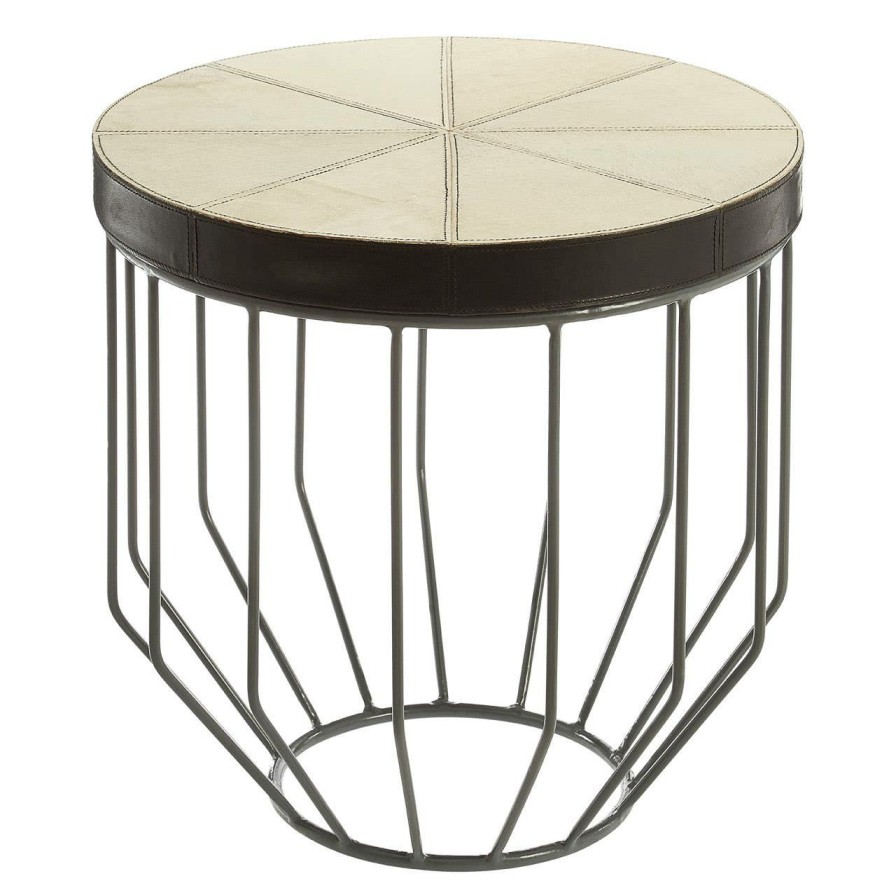 FURNITURE Fifty Five South Side Tables | Kensington Townhouse Tall Iron Side Table