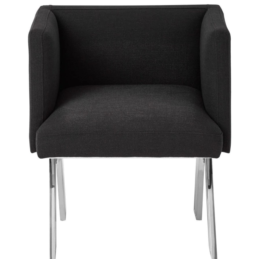 FURNITURE Fifty Five South Seating | Piermount Black Dining Chair