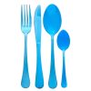 Kitchen and Dining Premier Cutlery | Avie 16Pc Stainless Steel Blue Cutlery Set