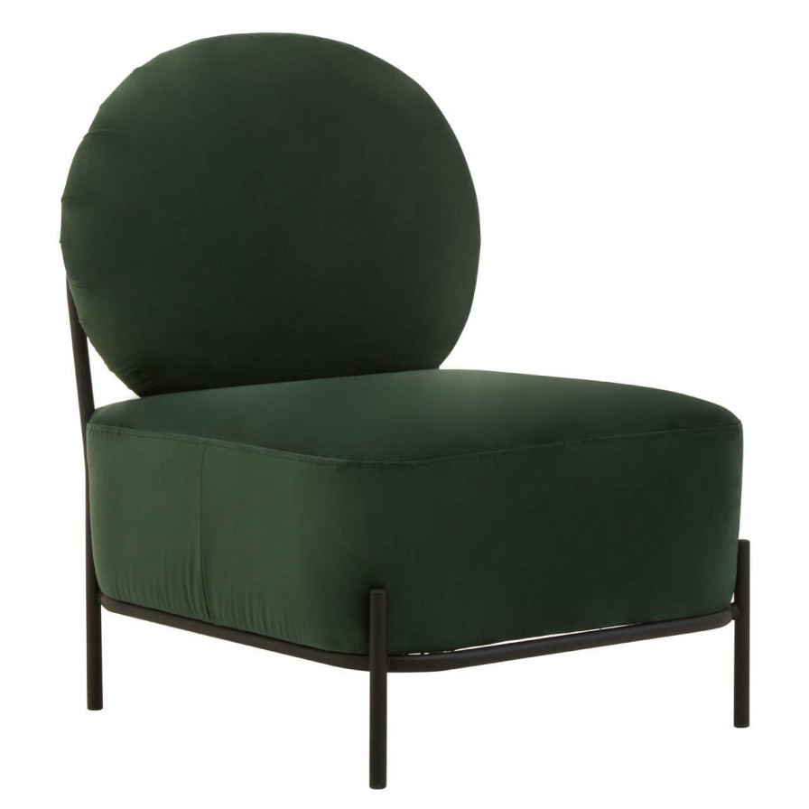 FURNITURE Fifty Five South Statement Chairs | Haya Green Velvet Chair