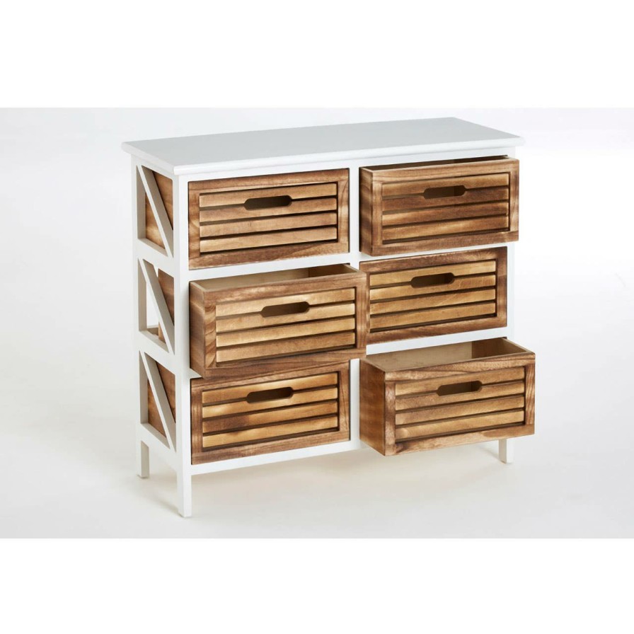 FURNITURE Premier Storage | Portsmouth 6 Drawers Unit