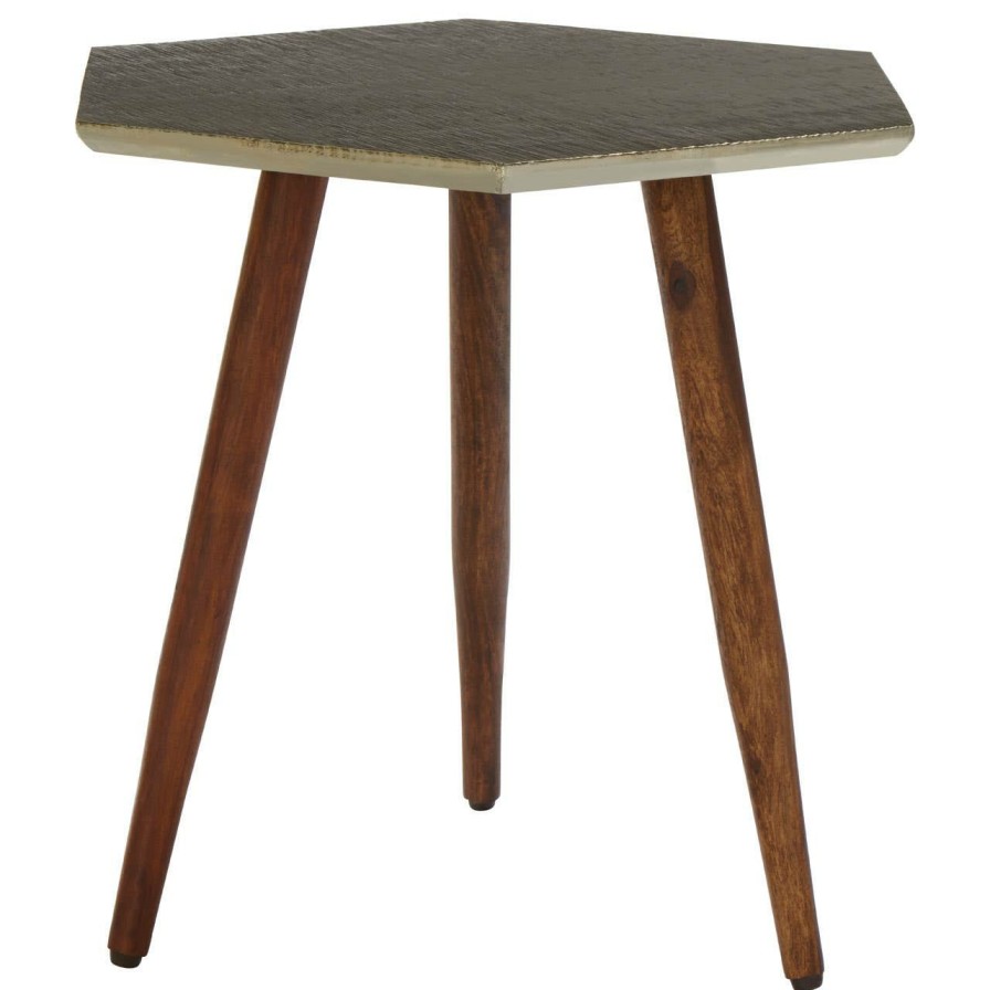 FURNITURE Fifty Five South Side Tables | Boho Hexagonal Side Table