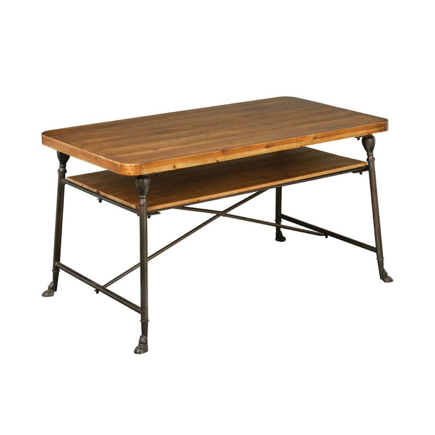 FURNITURE Premier Desks | Foundry Double Top Table