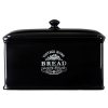 Kitchen and Dining Premier Bread Bins | Vintage Home Black Edition Bread Box