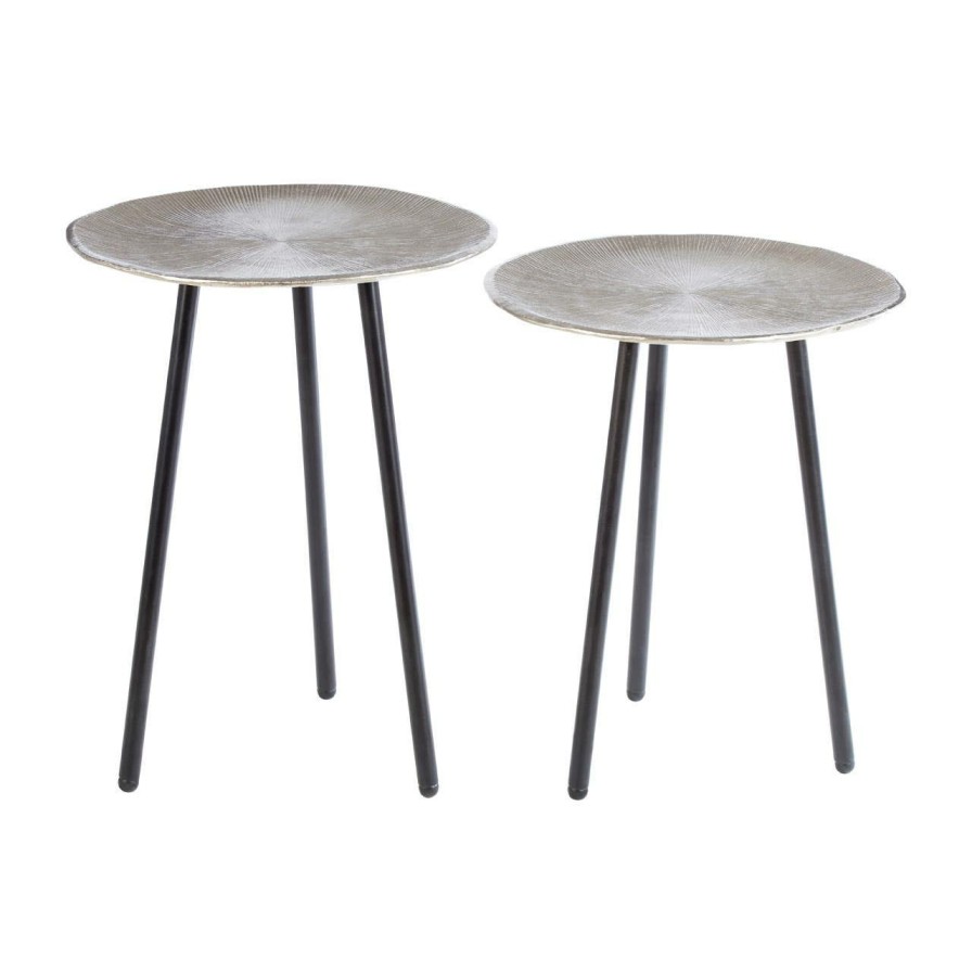 FURNITURE Fifty Five South Side Tables | Templar Set Of Two Side Tables