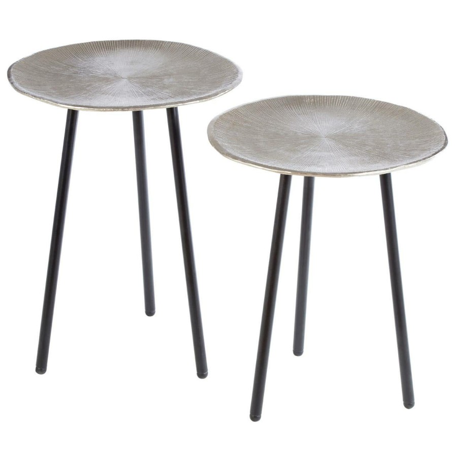 FURNITURE Fifty Five South Side Tables | Templar Set Of Two Side Tables