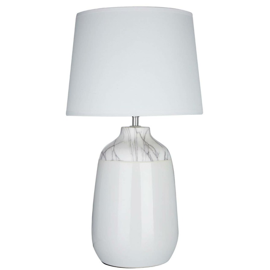 Accessories Premier Table Lamps | Wenita White Ceramic Table Lamp