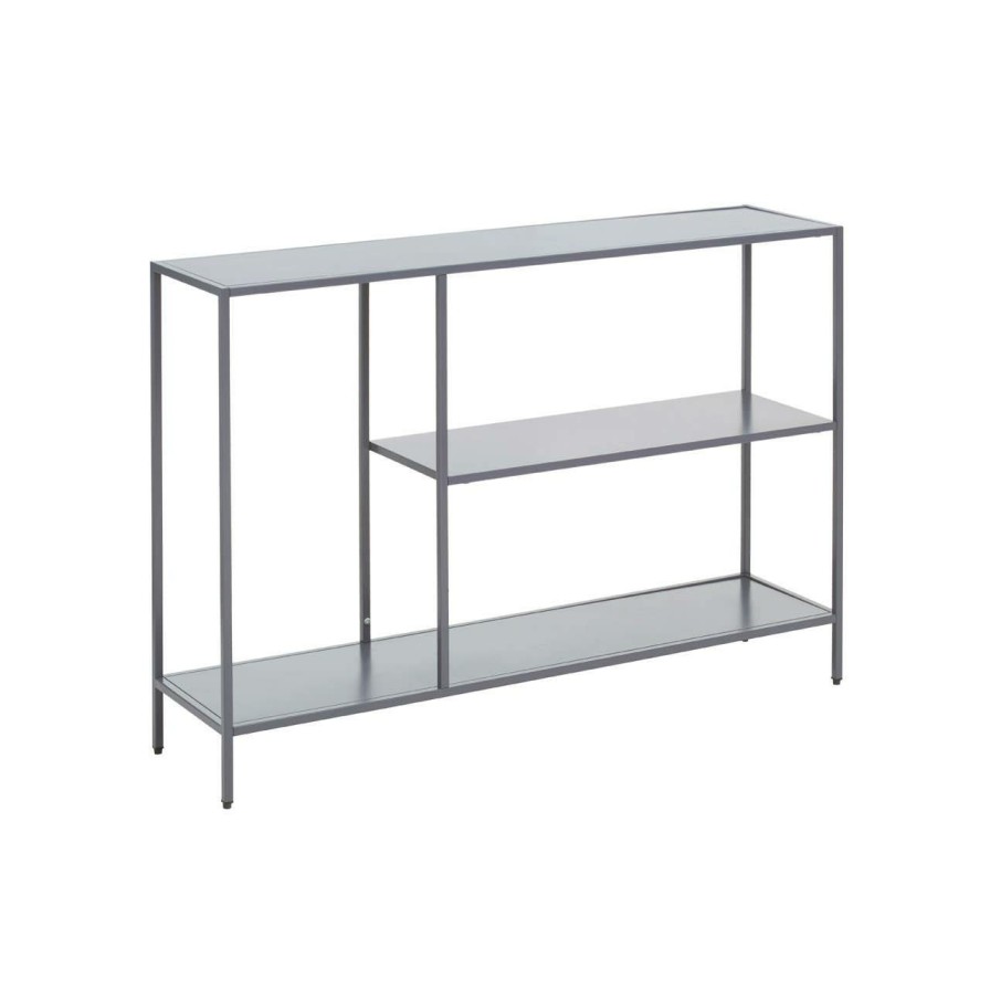 FURNITURE Premier Console Tables | Acero Grey Console Table