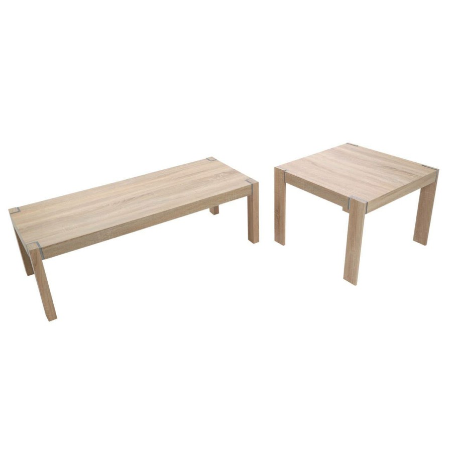 FURNITURE Premier Side Tables | Loki Natural Set Of 2 Tables