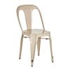 FURNITURE Premier Seating | Grange Champagne Finish Metal Chair