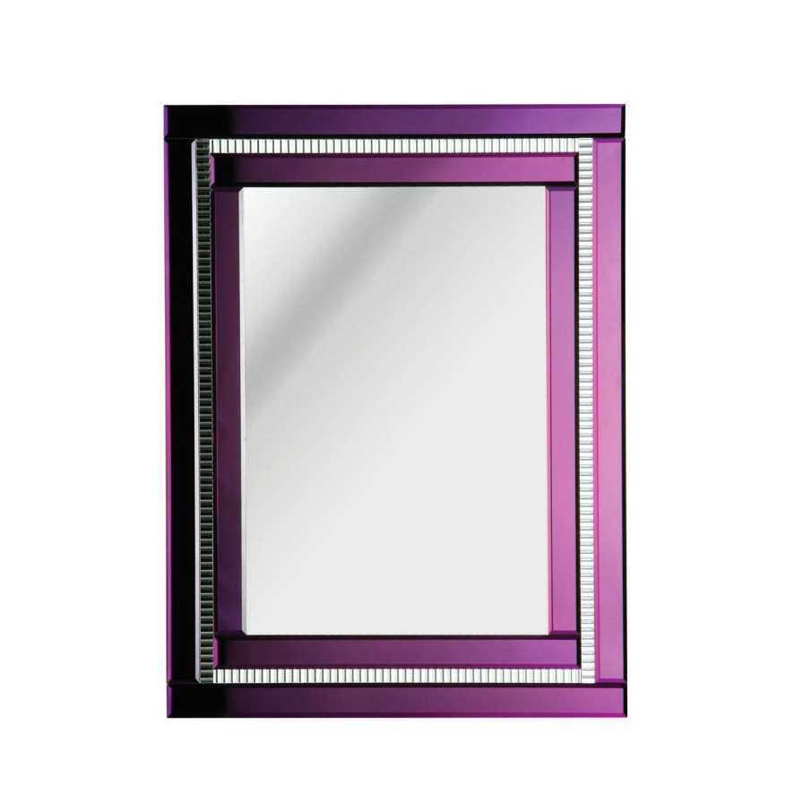 Bathe and Utility Premier Mirrors | Purple Deco Mirror