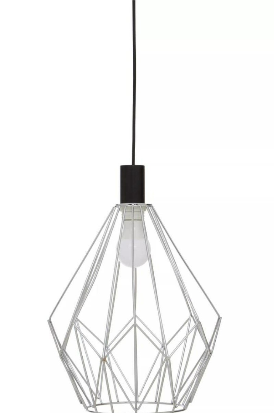 Accessories Premier Ceiling Lights | Wyra Chrome Gold Frame Pendant Light