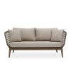 Outdoor Fifty Five South Outdoor Seating | Opus Three Seat Grey Sofa