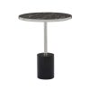 FURNITURE Fifty Five South Side Tables | Oria Black Marble End Table