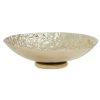 Accessories Fifty Five South Decorative Bowls Plates and Bottles | Akola Gold Round Bowl