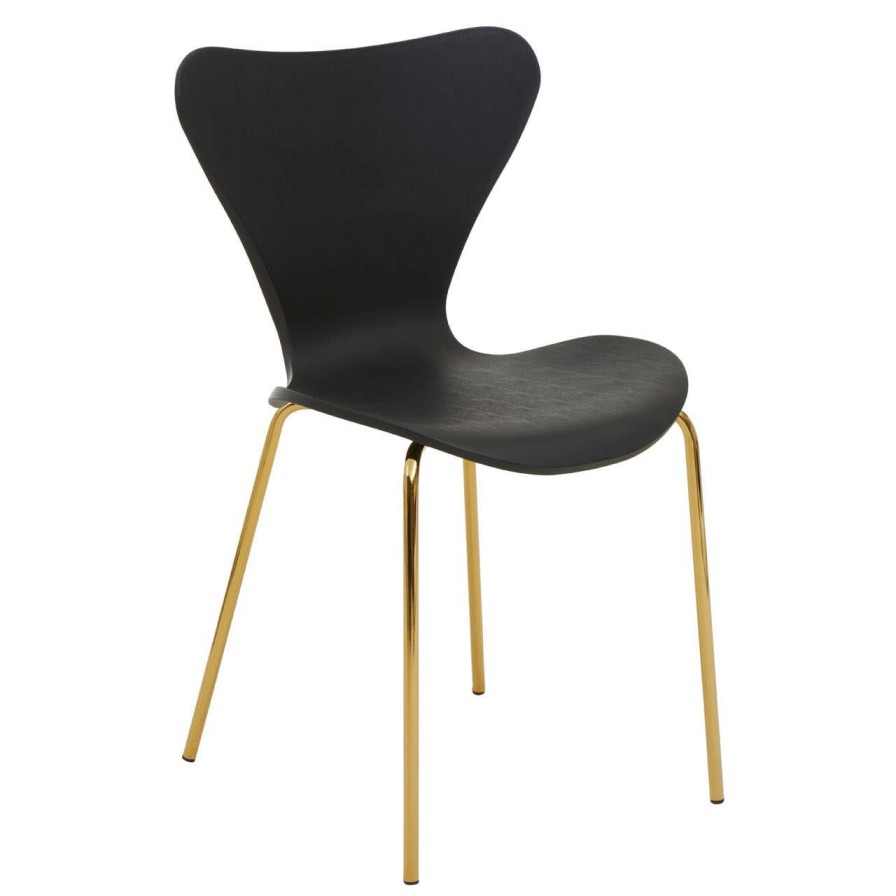 FURNITURE Premier Seating | Laila Dining Chair With Black Seat