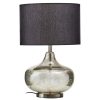 Accessories Premier Table Lamps | Luz Table Lamp With Black Linen Shade