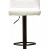 FURNITURE Fifty Five South Seating | Baina White Leather Effect Bar Stool