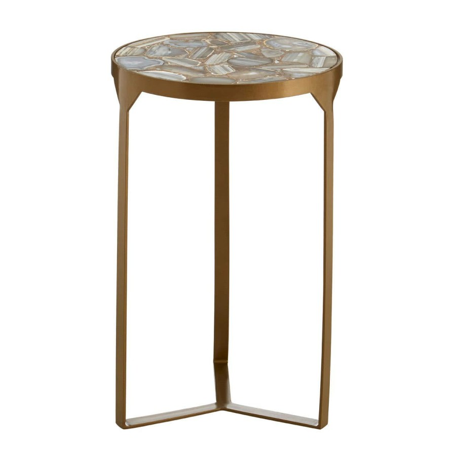 FURNITURE Fifty Five South Side Tables | Vizzini Agate Side Table