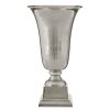 Accessories Fifty Five South Vases, Planters and Plant Stands | Kensington Townhouse Small Silver Finish Fluted Vase