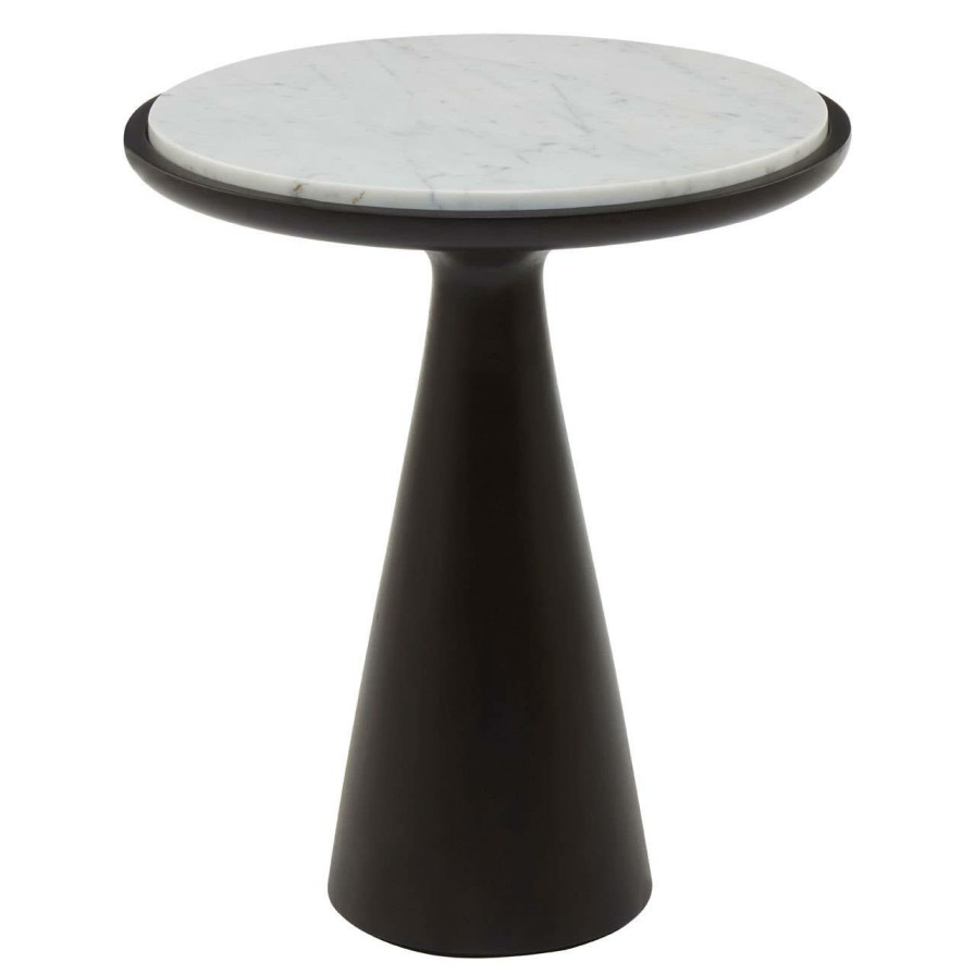 FURNITURE Fifty Five South Side Tables | Lino Small Black Side Table