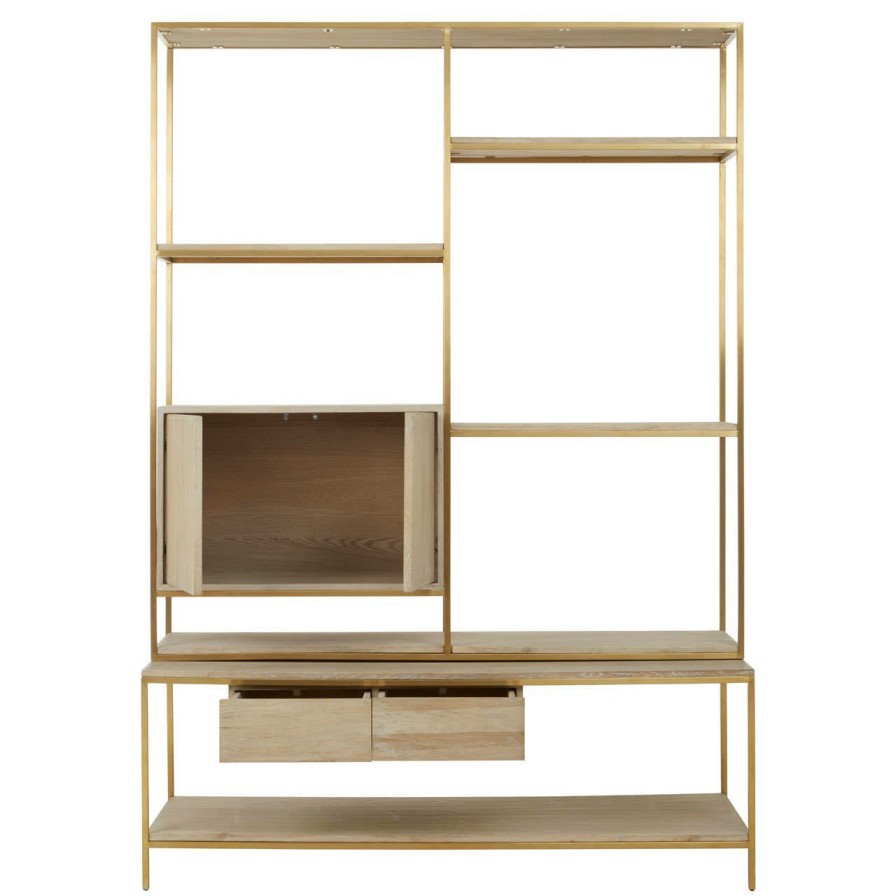 FURNITURE Fifty Five South Bookcases | Modica Shelf Unit