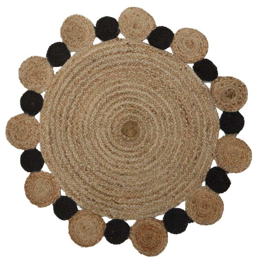 Accessories Bosie Rugs | Bosie Demir Small Round Jute Rug