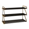 Bathe and Utility Fifty Five South Shoe Accessories and Storage | Hawkes 3 Tier Shoe Rack