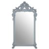 Bathe and Utility Premier Mirrors | Grey Wall Mirror With Decorative Crest