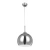 Accessories Premier Decorative Lights | Chrome And White Inside Pendant Light