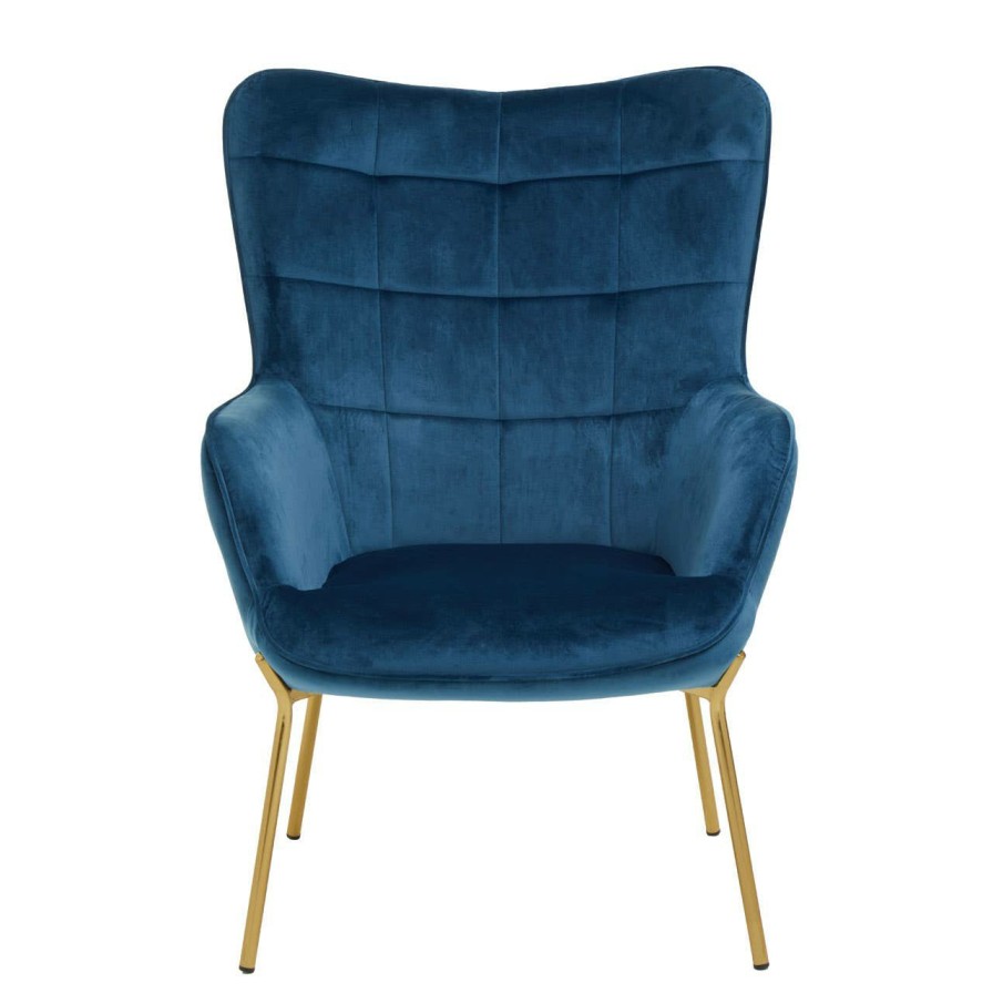 FURNITURE Premier Seating | Stockholm Blue Velvet Chair