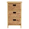 FURNITURE Premier Storage | 3 Basket Drawers Natural Water Storage Unit