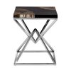 FURNITURE Fifty Five South Side Tables | Relic Petrified Wood Side Table