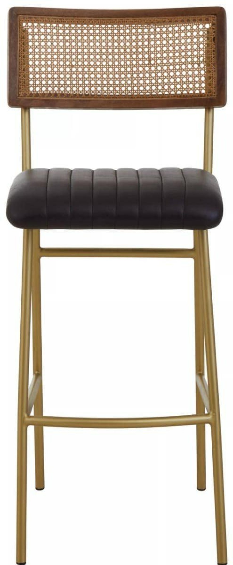 FURNITURE Fifty Five South Dining Chairs | Buffalo Black Leather Bar Chair