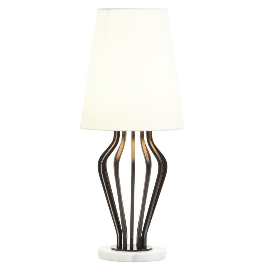 Accessories Fifty Five South Table Lamps | Zada Black And White Table Lamp