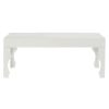 FURNITURE Premier Coffee Tables | Luis White High Gloss Finish Coffee Table