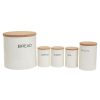 Kitchen and Dining Premier Canisters | 5Pc Storage Set