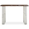 FURNITURE Fifty Five South Console Tables | Hampstead Natural And Silver Console Table