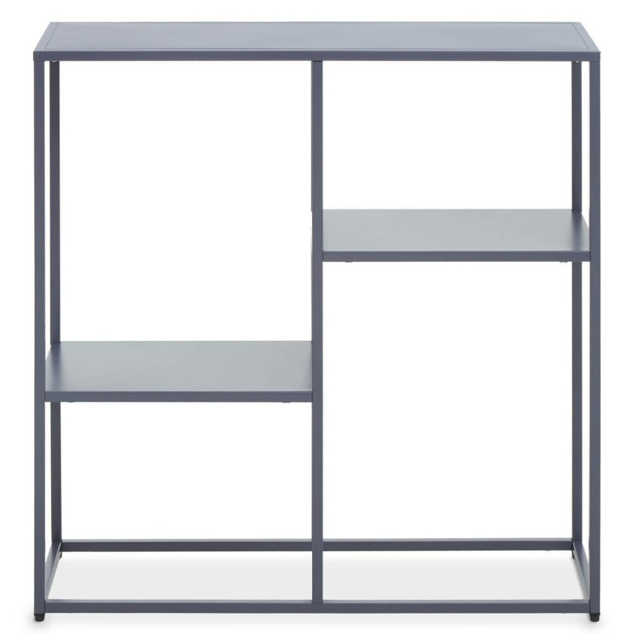 FURNITURE Premier Shelving | Acero Grey Metal Multi Shelf Unit