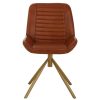 FURNITURE Fifty Five South Statement Chairs | Buffalo Tan Leather Chair