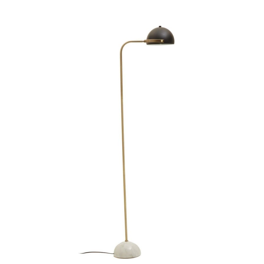 Accessories Fifty Five South Floor Lamps | Murdoch Floor Lamp With Black Shade