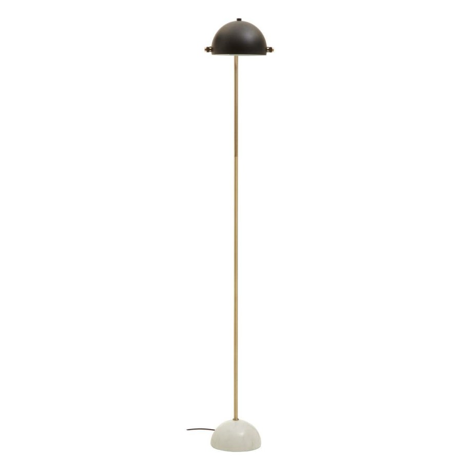 Accessories Fifty Five South Floor Lamps | Murdoch Floor Lamp With Black Shade